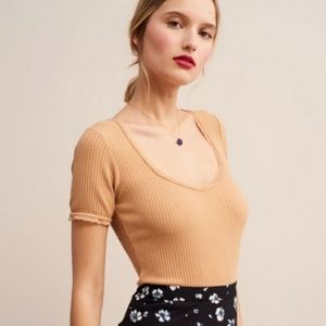 ROUJE GIUIA t-shirt in nude